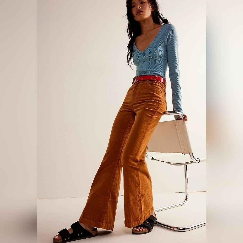 New FP Rolla's East Coast Cord Flare Jeans